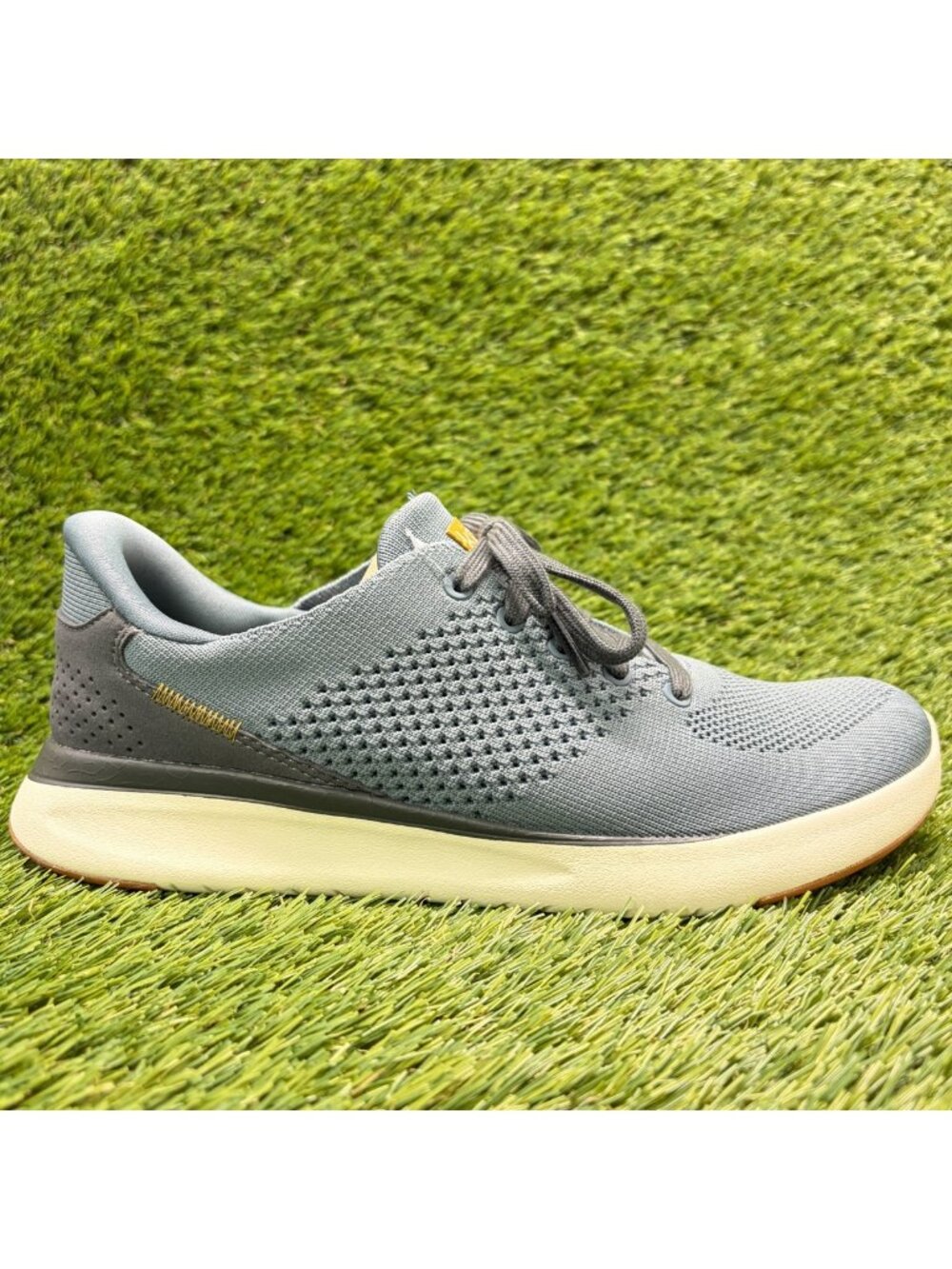 Kizik Lima Womens Size 9D Mens 7.5 Blue Athletic Hands Free Knit Shoes Sneakers